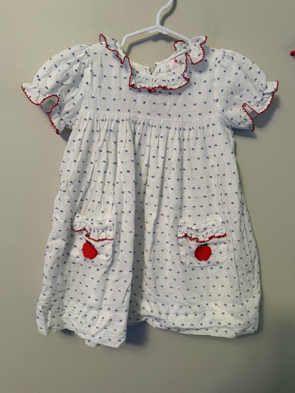 Eliza James Polka Dot Apple Dress